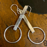 Sterling silver earrings