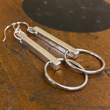 Sterling silver earrings