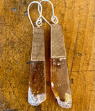 Kauri gum and swamp kauri earrings