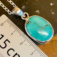 Turquoise pendant necklace