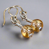 Vintage Murano glass earrings