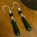 Pounamu drop earrings