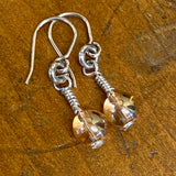 Vintage Murano glass earrings