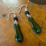 Pounamu drop earrings