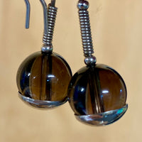 Smokey Quartz earrings