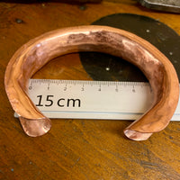 Copper cuff wrist bracelet/bangle