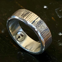 Sterling silver ring (medium)