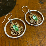 Updated vintage earrings