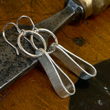 Unique sterling silver earrings