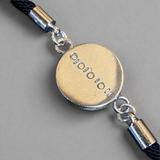 Sterling silver charm wrist bracelet