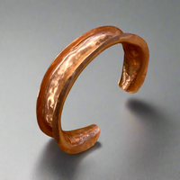 Copper cuff wrist bracelet/bangle