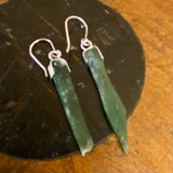 Pounamu shard earrings pounamu