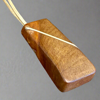 Swamp kauri and sterling silver pendant/ necklace