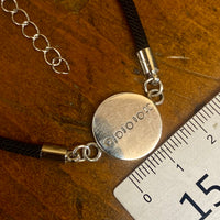 Sterling silver charm wrist bracelet