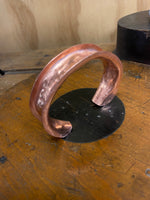 Copper cuff wrist bracelet/bangle