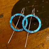Blue range - copper hoops