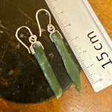Pounamu shard earrings pounamu
