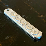 Sterling silver animal name tag (Design 2)