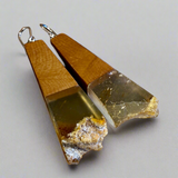 Kauri gum earrings