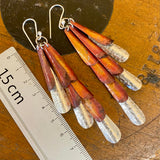 Phoenix wing earrings
