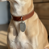 Sterling silver animal name tag (Design 1)