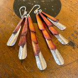Phoenix wing earrings