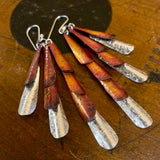 Phoenix wing earrings