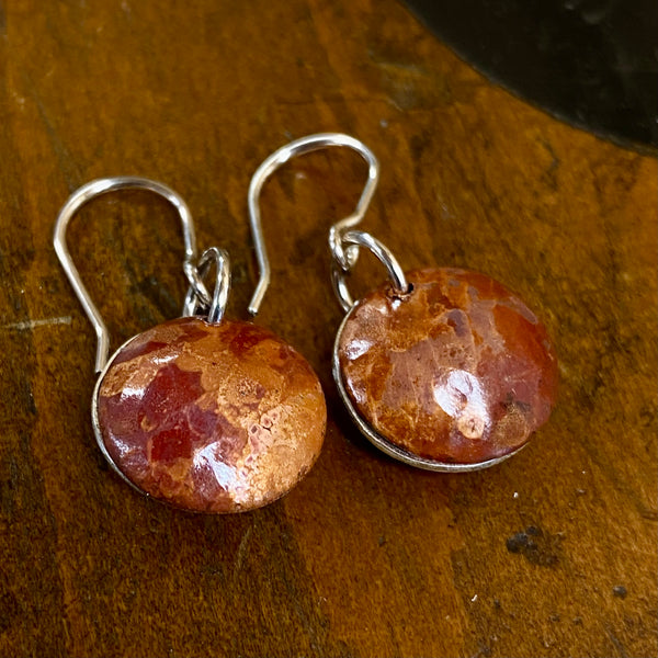 Half and half earrings