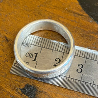 Sterling silver ring (large)