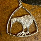 Vintage kiwiana kiwi pendant