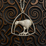 Vintage kiwiana kiwi pendant