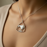 Vintage kiwiana kiwi pendant