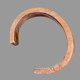 Hand forged copper bangle/bracelet