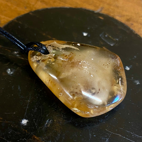 Kauri gum pendant necklace