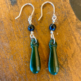 Pounamu drop earrings