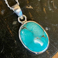 Turquoise pendant necklace