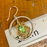 Updated vintage earrings