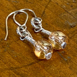 Vintage Murano glass earrings
