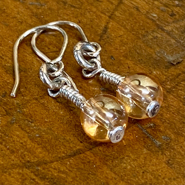 Vintage Murano glass earrings