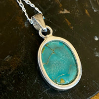 Turquoise pendant necklace