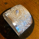 Vintage sterling napkin ring