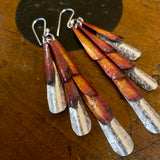 Phoenix wing earrings