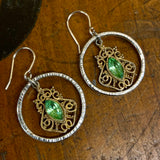 Updated vintage earrings