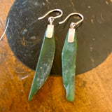 Pounamu shard earrings pounamu