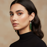 Pounamu shard earrings pounamu