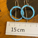 Blue range - copper hoops