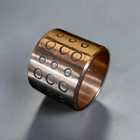 Copper statement ring