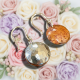 Half and half earrings