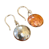 Half and half earrings