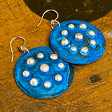 Blue range - copper and sterling silver